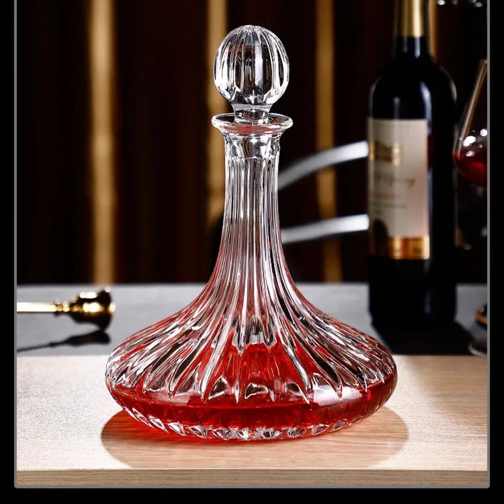 Decanter de Vidro para Whisky e Licor 900ml – Edição Limitada Luxo