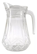 Jarra de Vidro Premium 1,8L com Tampa Protetora – Ideal para Água e Sucos