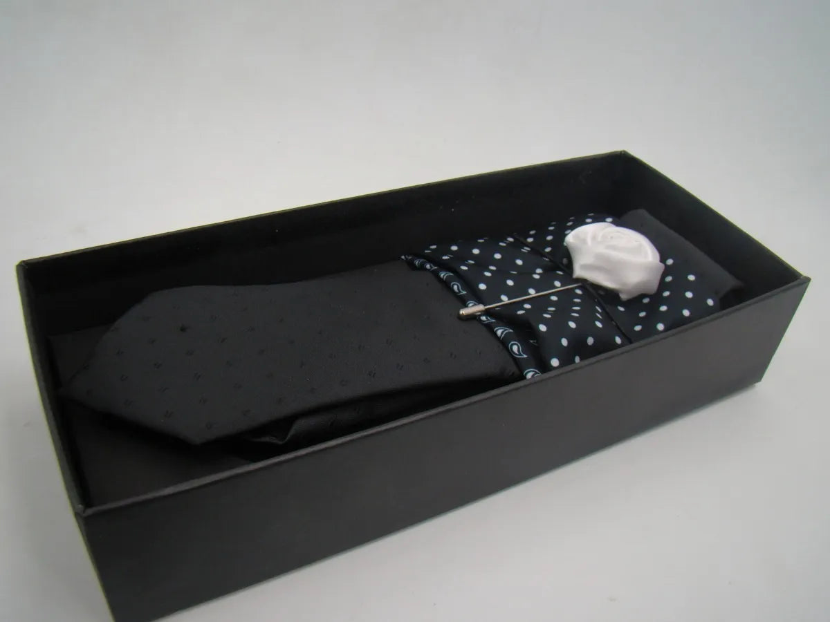 Kit Gravata + Lenço + Pin – Fatto A Mano