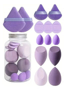 Kit 14 Esponjas De Maquiagem