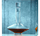Garrafa Decanter de Vidro Luxo com Tampa 1400ml – Incolor