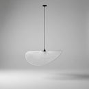 Pendente Decorativo em Bambu Branco Moderno Iluminação Elegante