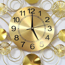 Relógio Decorativo Versailles 3D – 100cm | Dourado Intenso