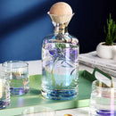 Garrafa Decanter Vidro Whisky Licor 750ml +4 Copos Superluxo