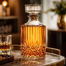Garrafa Decanter Vidro Licor Whisky 23 x 9 900ml