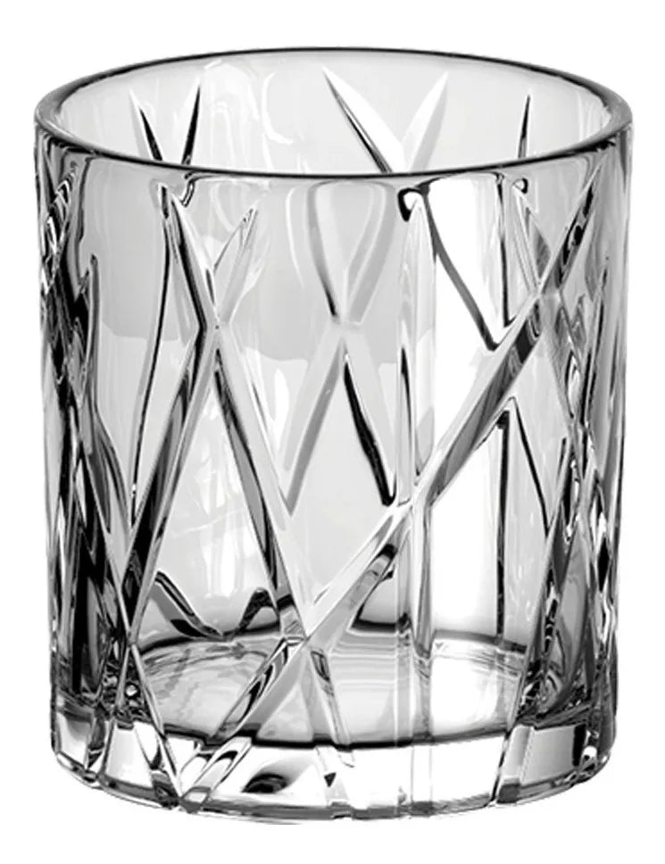 Jogo De Copo Whisky Licor com 6 Peças Vidro 315ML