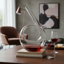 Decanter para Vinho 1,5L em Vidro Lapidado Premium 40x24cm