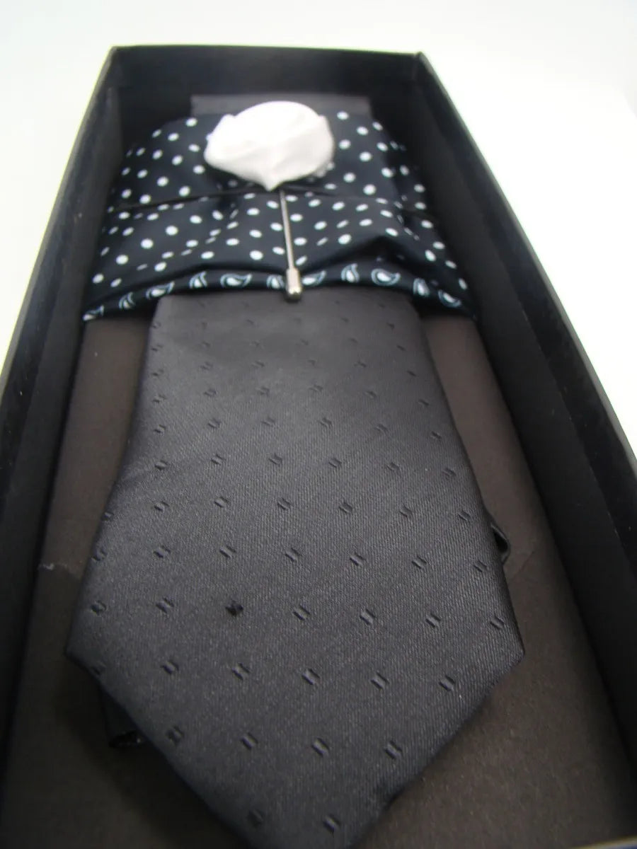 Kit Gravata + Lenço + Pin – Fatto A Mano