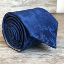 Gravata Azul Fatto A Mano Microseda Super Luxo – Ideal para Padrinhos