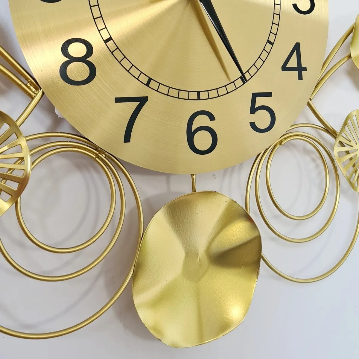 Relógio Decorativo Versailles 3D – 100cm | Dourado Intenso