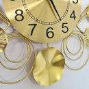 Relógio Decorativo Versailles 3D – 100cm | Dourado Intenso