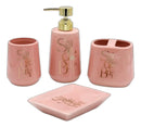 Kit Banheiro Lavabo 4 Peças Super Moderno Importado
