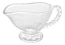 Molheira de Cristal Formato Coração 100ml Elegante para Molhos e Cremes