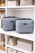 Frasqueira Necessaire Em Abs Viagem Sapateira 29x16x22