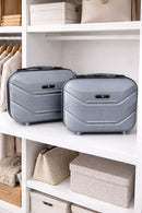 Frasqueira Necessaire Em Abs Viagem Sapateira 29x16x22