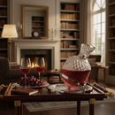 Decanter Vinho 1,5l Vidro Giratório 360°