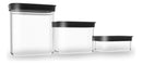 Conjunto 3 Potes Hermeticos Empilháveis Helsim